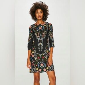 Desigual - Clementine Folk Floral mini dress